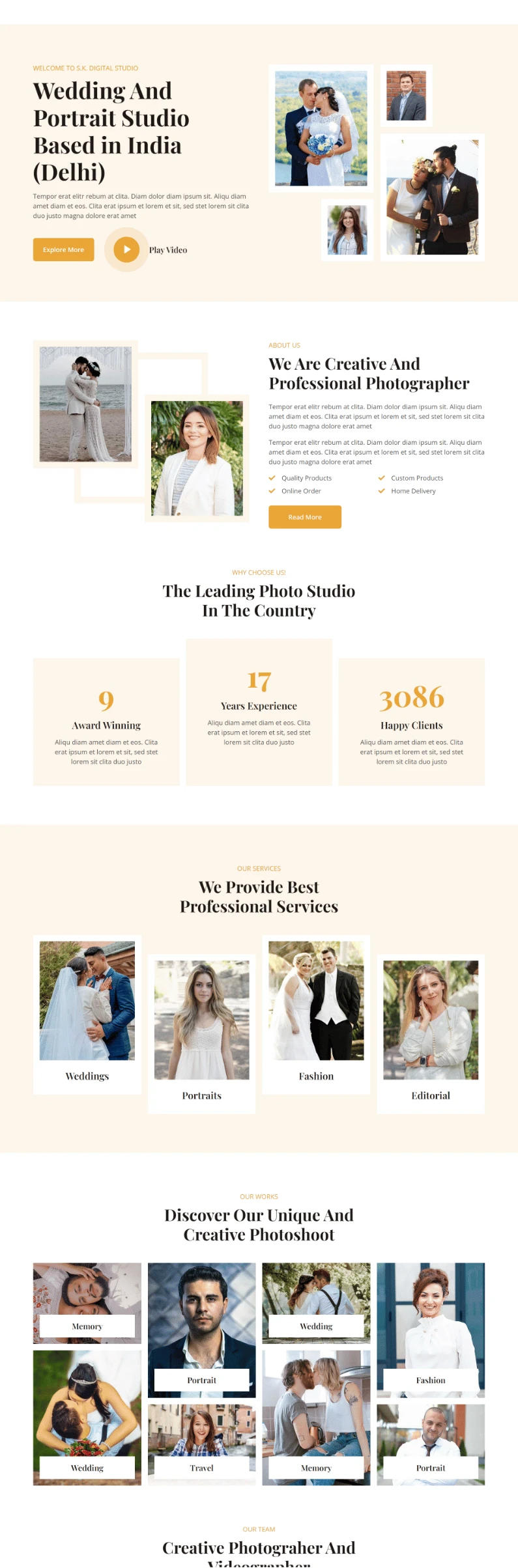 Photography Template