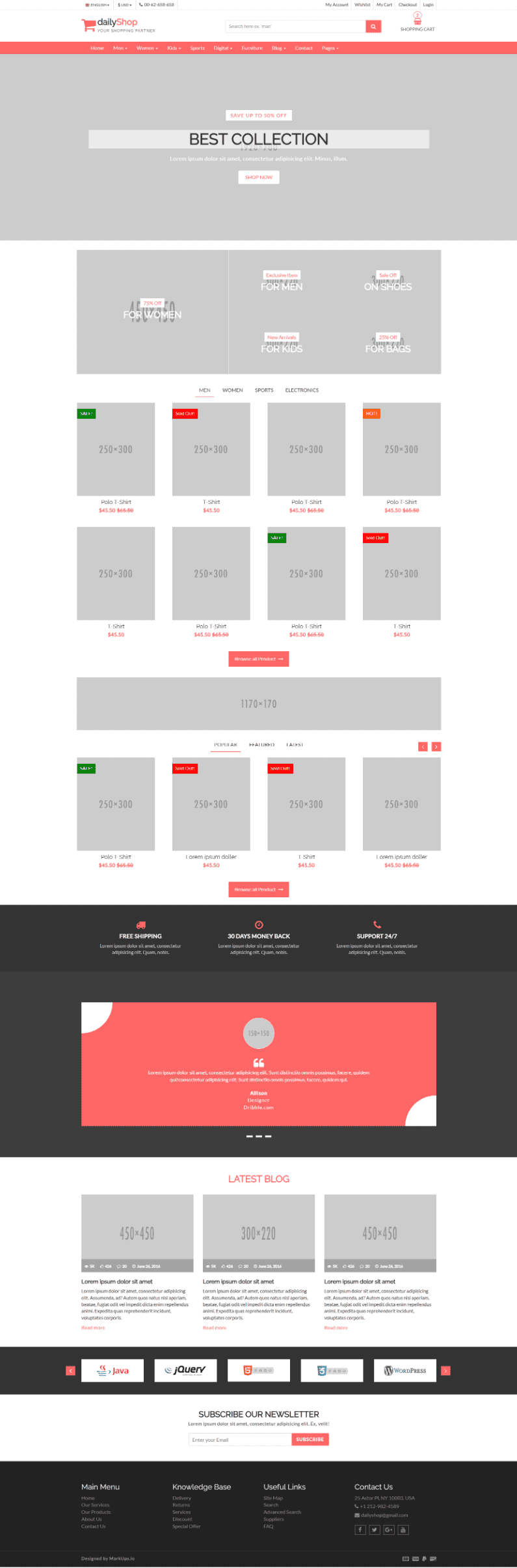 E-commerce Template