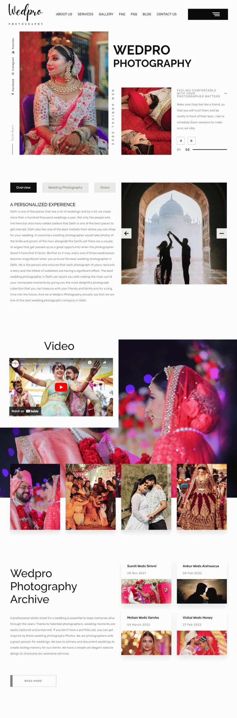 Wed pro photography